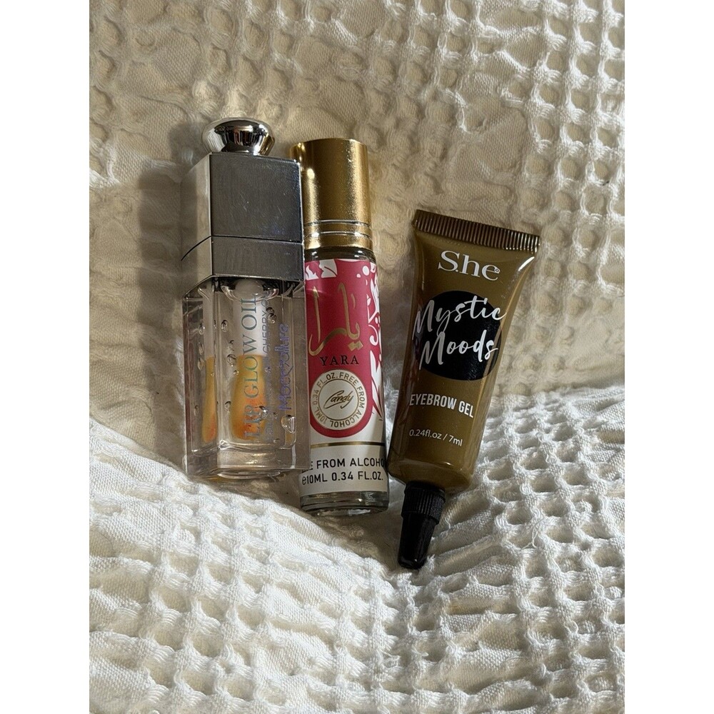 She Mystic Moods Eyebrow Gel And Yara Candy Perfume Oil Anglo Glow Oil